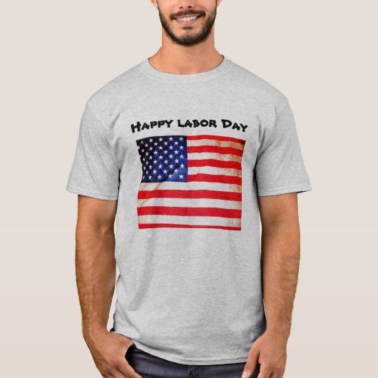 DAG VAN DE ARBEID tee T-shirt (Voorkant)