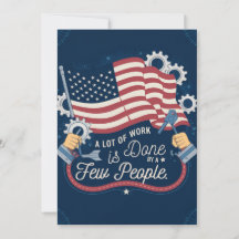 Dag van de Arbeid: Veel werk gedaan door een paar