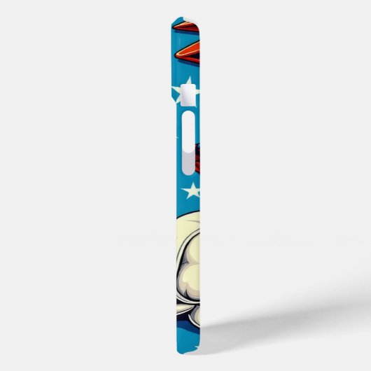 Dag van de Arbeid viering iPhone 15 hoesje (Achterkant / Links)