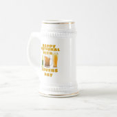 Dag van de bierliefhebbers bierpul (Voorkant links)