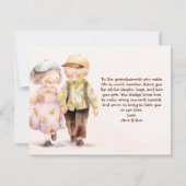 Dag van de Bloemengrootouders Feestdagenkaart (Voorkant)