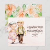 Dag van de Bloemengrootouders Feestdagenkaart (Voorkant / Achterkant)