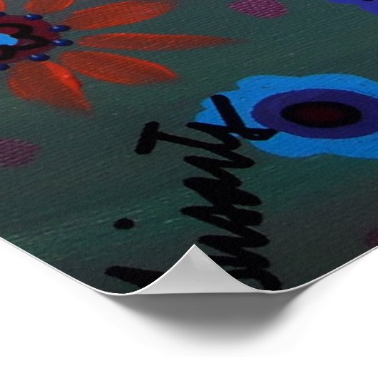 Dag van de Dansende Koningin Poster (Hoek)