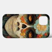 Dag van de dode 1 Fantastische schedel Case-Mate iPhone Case (Achterkant (horizontaal))