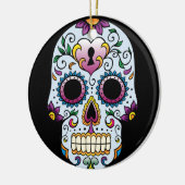 Dag van de Dode Blauwe Ornament van de Suiker (Links)