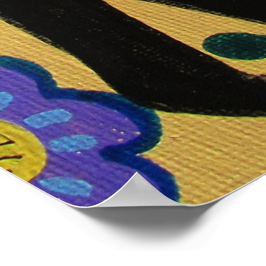 Dag van de dode bruiloft poster (Hoek)