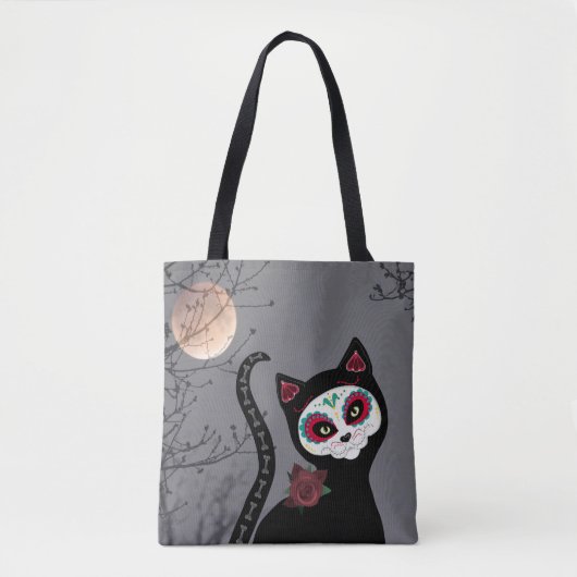 Dag van de dode Canvas tas (Voorkant)