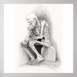 Dag van de dode denker poster