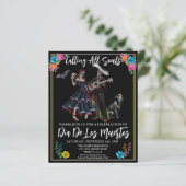 Dag van de Dode Dia De los Muertos Fiesta (Staand voorkant)