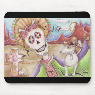 Dag van de Dode "Dusk met Dog" Mousepad! Muismat