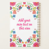 Dag van de dode Floral Planner, Planner (Achterkant)