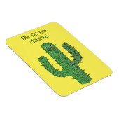 Dag van de Dode Gelukkige Cactus Custom Magneet (Rechterzijde)