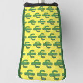 Dag van de Dode Gelukkige Cactus Patterned Golfheadcover (Draai 90)