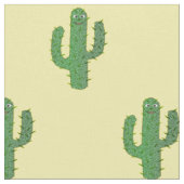 Dag van de Dode Gelukkige Cactus Patterned Stof (Close Up)