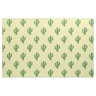 Dag van de Dode Gelukkige Cactus Patterned Stof