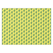 Dag van de Dode Gelukkige Cactus Patterned Tafelkleed (Voorkant (Horizontaal))