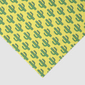 Dag van de Dode Gelukkige Cactus Patterned Tissuepapier (Detail)