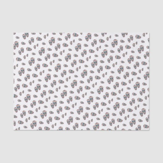 Dag van de dode Gift Wrapping Tissuepapier (Voorkant)