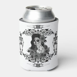 Dag van de dode gotische kunst van Renee Lavoie Blikjeskoeler