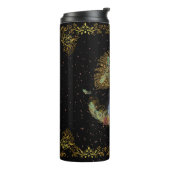 Dag van de dode gotische kunst van Renee Lavoie Thermosbeker (Gedraaid links)