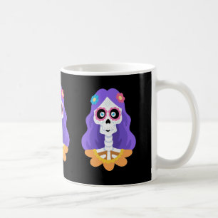 Dag van de dode halloween Mok van de schedel