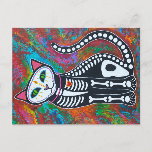 Dag van de dode kat II Briefkaart (Voorkant)