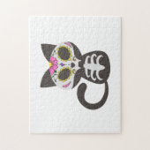 Dag van de dode kat - Kies achtergrondkleur Legpuzzel (Verticaal)