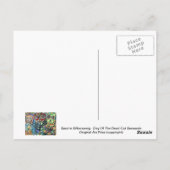 Dag van de dode kat serenade briefkaart (Achterkant)