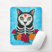 Dag van de dode kattensuiker muismat (Met muis)