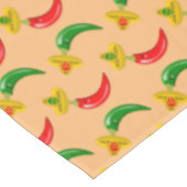 Dag van de Dode Mexicaan Chilis Patterned Tafelkleed (Gekanteld)