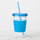 Dag van de dode Mexicaanse Axolotl Acryl Drinkbeker (Links)