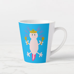 Dag van de dode Mexicaanse Axolotl Latte Mok