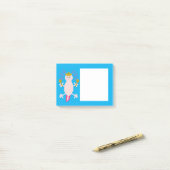 Dag van de dode Mexicaanse Axolotl Post-it® Notes (Op bureau)