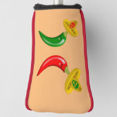 Dag van de Dode Mexicaanse Chilis Golfheadcover (Draai 90)