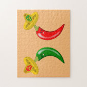 Dag van de Dode Mexicaanse Chilis Legpuzzel (Verticaal)