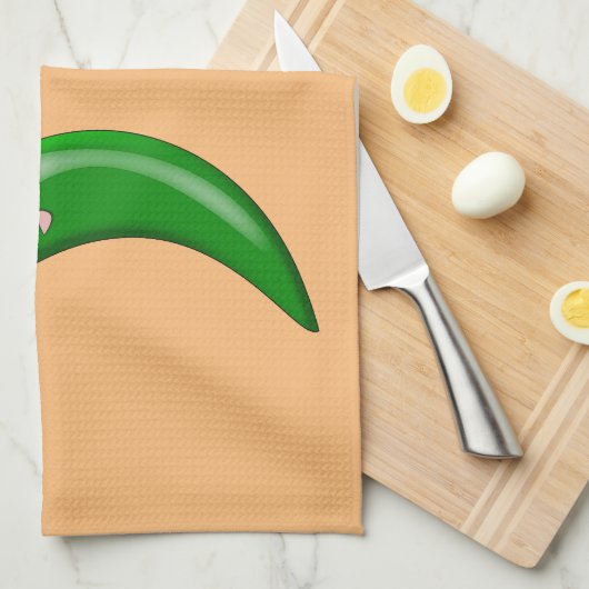 Dag van de Dode Mexicaanse Chilis Theedoek (Quarter Fold)