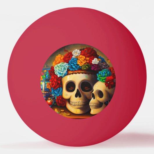 Dag van de Dode Offrendas (2) Pingpongballen (Voorkant)