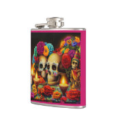 Dag van de Dode Offrendas 3 Heupfles (Links)