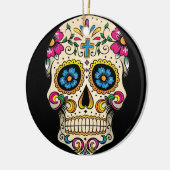 Dag van de dode Ornament van de schedel (Links)