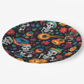 Dag van de Dode Papier Borden Papieren Bordje (Gekanteld)