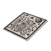 Dag van de Dode Partij/Dia Muertos Fiesta Tegeltje (Zijkant)