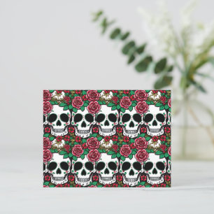 Dag van de Dode Post Kaart - Halloween