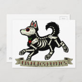 Dag van de dode puppy briefkaart (Voorkant / Achterkant)