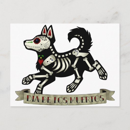 Dag van de dode puppy briefkaart (Voorkant)