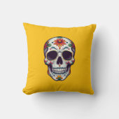 Dag van de dode schedel 2 kussen (Voorkant)