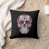 Dag van de dode schedel 4 kussen (Deken)