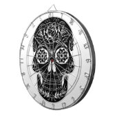 Dag van de dode schedel dartbord (Voorkant Rechts)