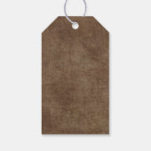 Dag van de dode schedel paar bruiloft dank u cadeaulabel (Achterkant)