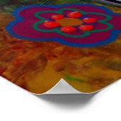 Dag van de Dode Schildering van Chihuahua Poster (Hoek)