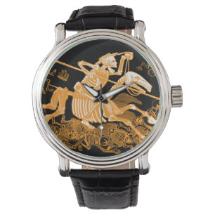 Dag van de dode Skeleton Watch Horloge